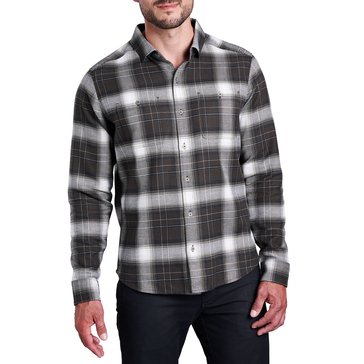 Kuhl Men's Law Long Sleeve Plaid Flannel Shirt
