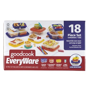 goodcook 18-piece Everyware Lunch Set