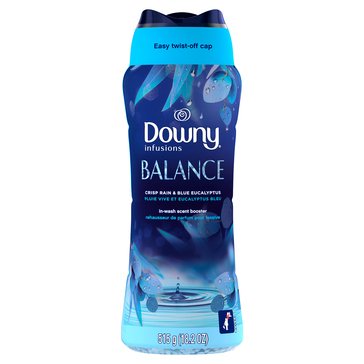 Downy Infusions Balance In-Wash Scent Booster, Crisp Rain and Blue Eucalyptus