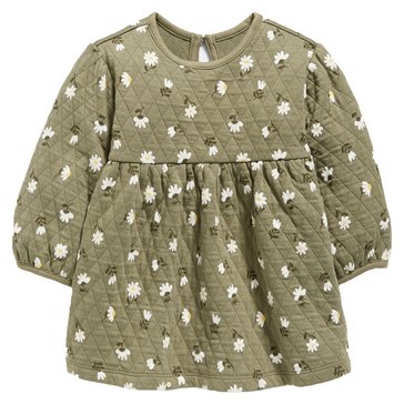 Old Navy Baby Girls' Long Sleeve Quilted Dress