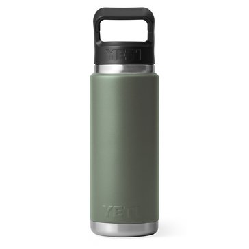 Yeti Rambler Bottle with Straw Cap, 26oz