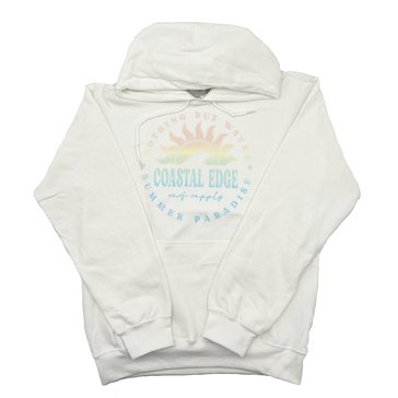 Coastal Edge Women's Waves Pullover Fleece Hoodie