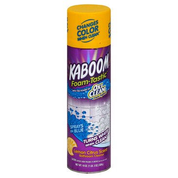 Oxiclean Foam Spray Bathroom Cleaner, Lemon Citrus