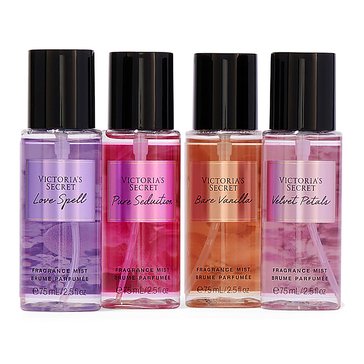 Victorias Secret 4 Piece Assorted Mini Mist Coffret