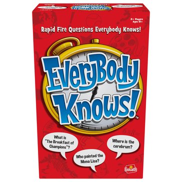 Everybody Knows Trivia Card Game