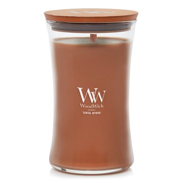 Woodwick Santal Myrrh Large Jar Candle