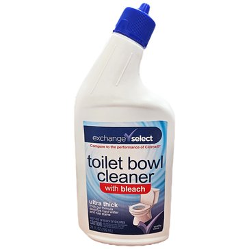 Exchange Select Toilet Bowl Cleaner with Bleach