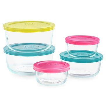 Pyrex 10-Piece Simply Store Glass Storage Set