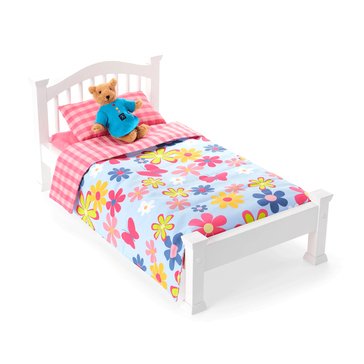 American Girl Isabel's Bed & Floral Dreams Bedding Set