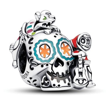 Pandora x Disney Pixar Coco Miguel & Dante Skull Glow-in-the-Dark Charm