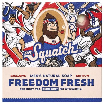 Dr. Squatch Freedom Fresh Bar Soap