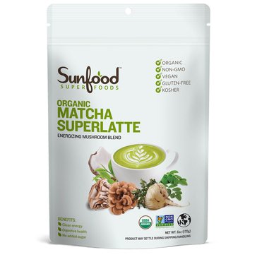 Sunfood Superfoods Organic Matcha Powder, 28-Servings