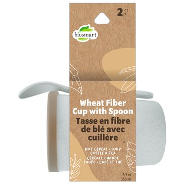 Biosmart Wheat Cup with Spoon