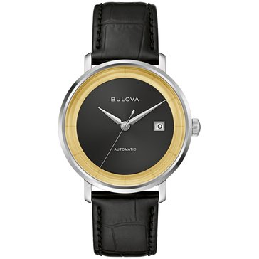 Bulova Men's Frank Sinatra Rat Pack Automatic Classic Strap Watch