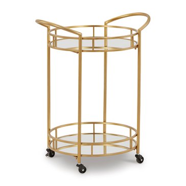 Signature Design by Ashley Wynora Bar Cart