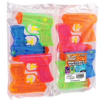 Banzai 8-Pack Mini Power Water Blasters