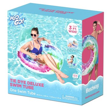 Bestway Tie Dye Deluxe Swim Tube