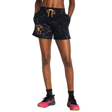 Under Armour Women's Project Rock Underground Terry Shorts 