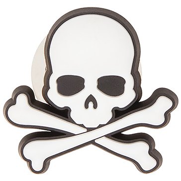 Crocs Skull Crossbones Charm Jibbitz