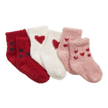 Gap Baby Unisex Cozy Valentines Day Socks 3-Pack