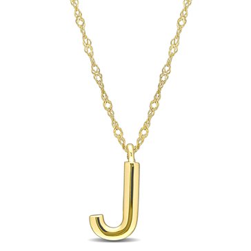 Sofia B. Initial Pendant Necklace