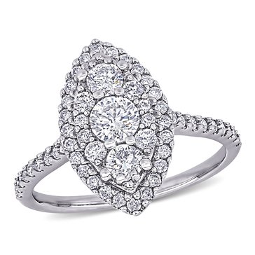 Sofia B. 1 cttw Diamond Composite Marquise Shape Engagement Ring