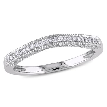 Sofia B. 7/100 Diamond Chevron Wedding Band