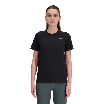 New Balance Womens Knit Slim T-Shirt 