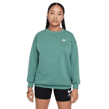 Nike Big Girls Club Fleece Crew