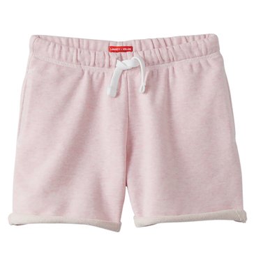 Liberty & Valor Little Girls' Heathered Shorts