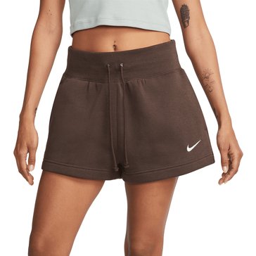 Nike Women's Sportwear Phoenix Fleece High Rise Shorts 