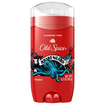 Old Spice Wild Collection Krakengard Invisible Solid Deodorant 2.6oz