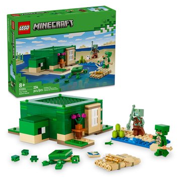 LEGO Minecraft The Turtle Beach House Building Set (21254)