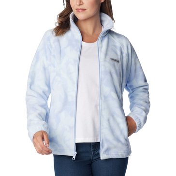 Columbia Women's Benton Springs Printed Full Zip Fleece Jacket