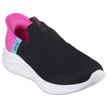 Skechers Kids Big Girls' Ultra Flex Slip-In Sneaker