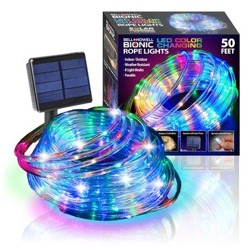 As Seen On Tv Bell Howell Bionic Color Changing Solar LED Rope Light - 50 Ft