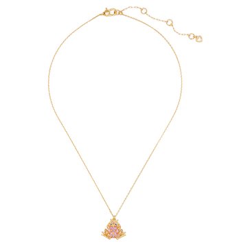 Kate Spade New York Take the Leap Frog Mini Pendant Necklace