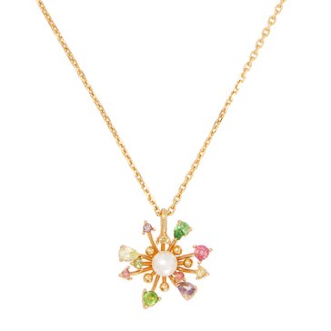 Kate Spade New York Bloom in Color Mini Pendant Necklace