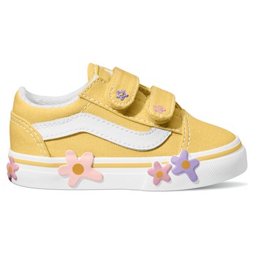 Vans Toddler Girls' Old Skool V Sneaker