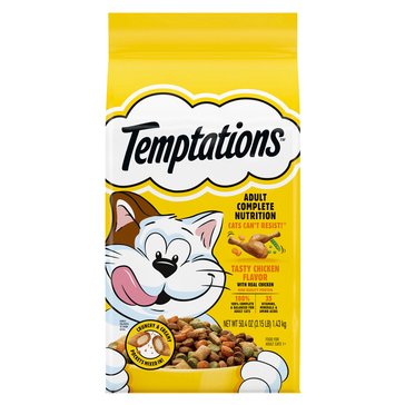 Temptations Dry Cat Adult Complete Nutrition Chicken Dry Cat Food