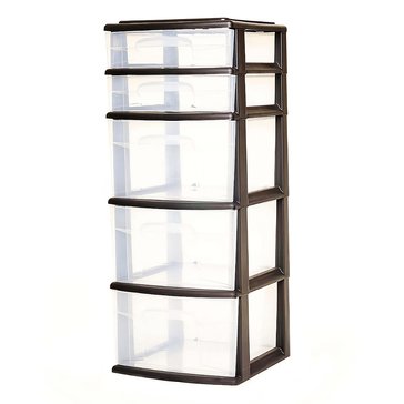 HOMZ 5-Drawer Cart