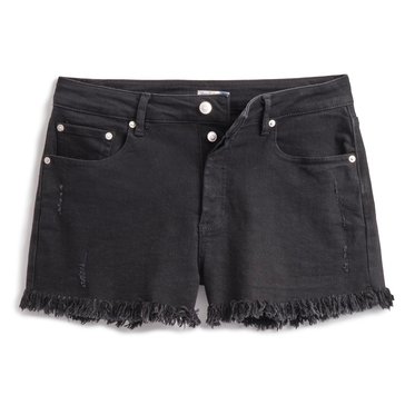 Yarn & Sea Women's Mid Rise Denim Shorts