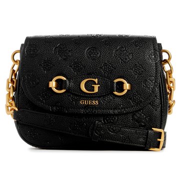 Guess Izzy Peony Debossed Triple Compartment Flap