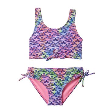 Limited Too Little Girls' Mermaid Shells 2-Piece Swimsuit