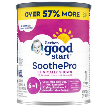 Gerber Good Start SoothePro Stage 1 Powder Infant Formula