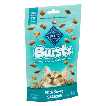 Blue Buffalo Bursts With Seafood Cat Treats