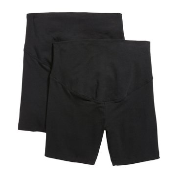 Old Navy Maternity Front Panel Bike Short 2-Pack