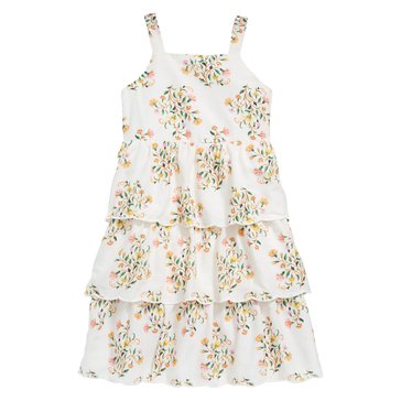 Old Navy Big Girls' Tiered Eyelet Floral Dress