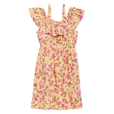 Old Navy Big Girls' Floral Ruffle Dress