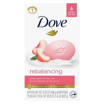 Dove Peach Rebalancing Bar Soap